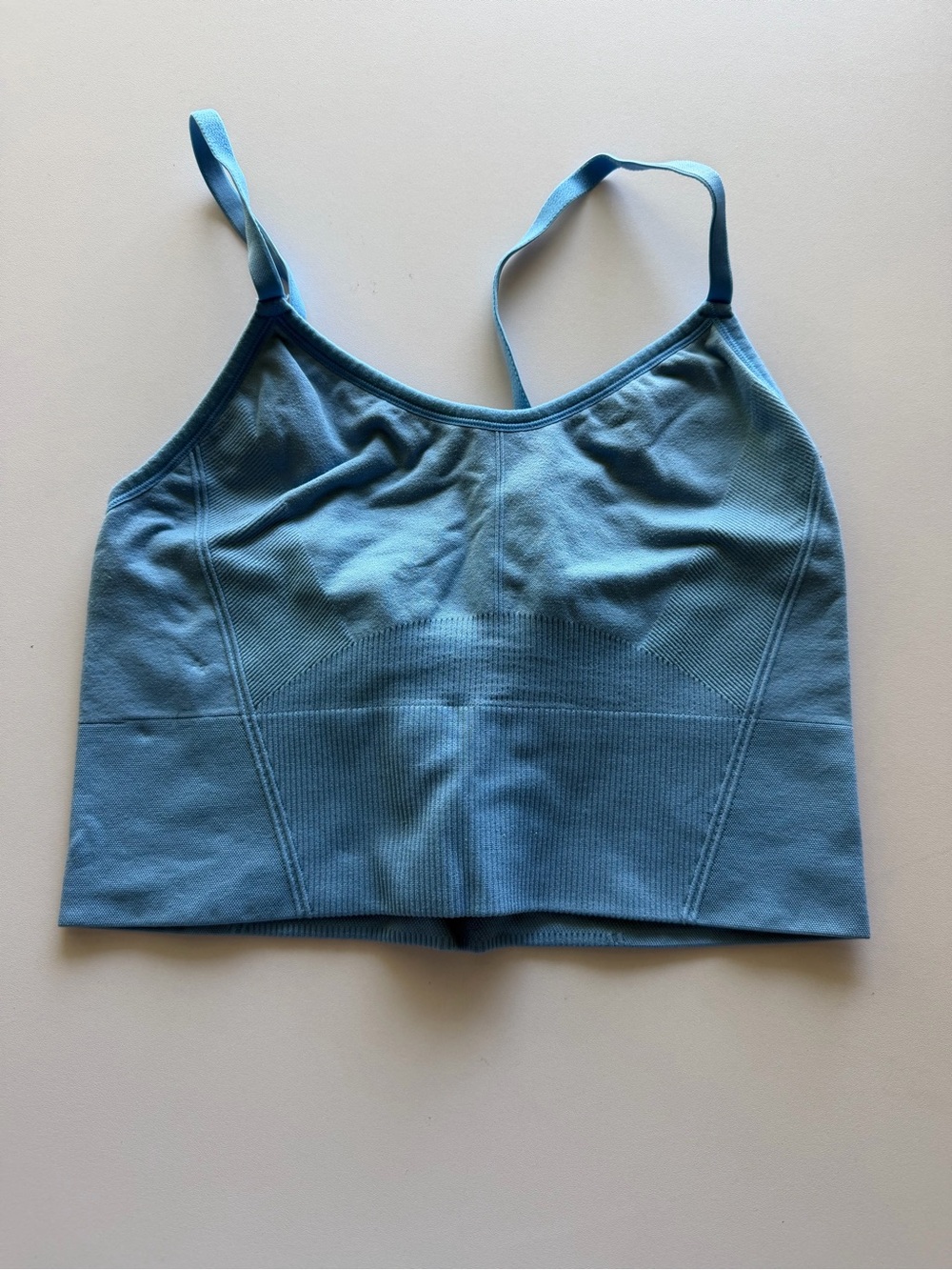 all in motion Light Blue Seamless Cami Bralette